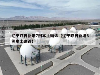 辽宁昨日新增7例本土确诊（辽宁昨日新增3例本土确诊）